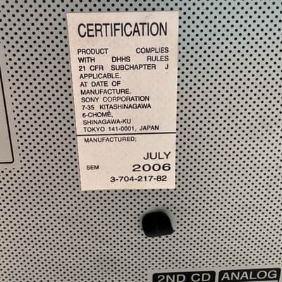 Sony CDP-CX355 300 Disc Mega Storage CD Changer Player No Remote Tested Works image 10