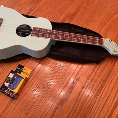 Fender California Coast Series Avalon Tenor Ukulele 2022 - Present - Surf Green image 7