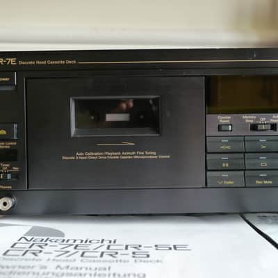 Nakamichi CR-7E Discrete 3-Head Cassette Deck – Late Factory Gear Drive image 5