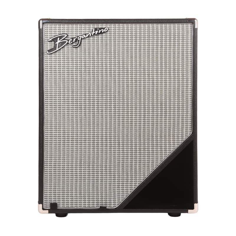 Bergantino HPN210 High Power Neo 2x10 Bass Amp Cab 8 Ohm Black Bronco image 1