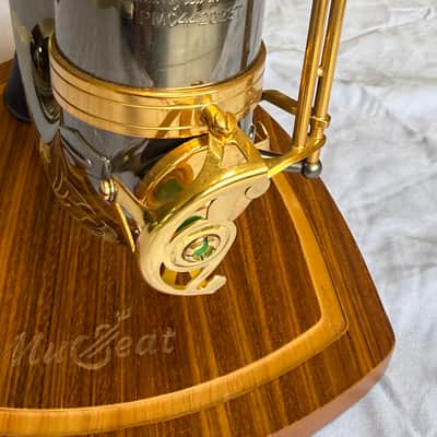 P. Mauriat 20th Anniversary Kirk Whalum PMXT-66RBX20 Tenor Sax - Black Nickel with Gold-lacquered Keys image 11