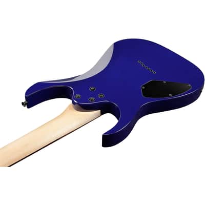 Ibanez Gio GRG7221QA 7-String, Transparent Blue Burst image 3
