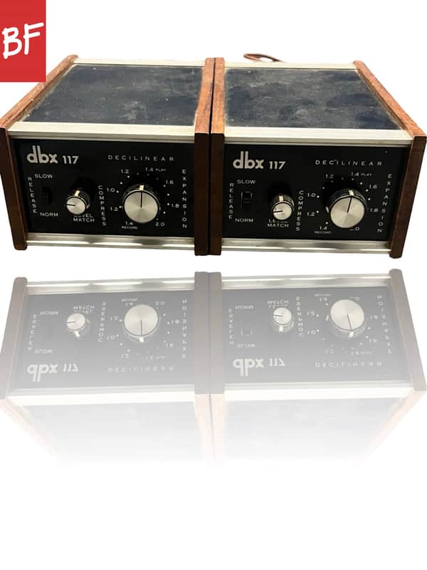 1980's DBX 117 Compressors (Pair) image 1