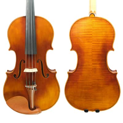 Professional Stradivari Model Violin Outfit 4/4 Handmade European Tonewood image 2