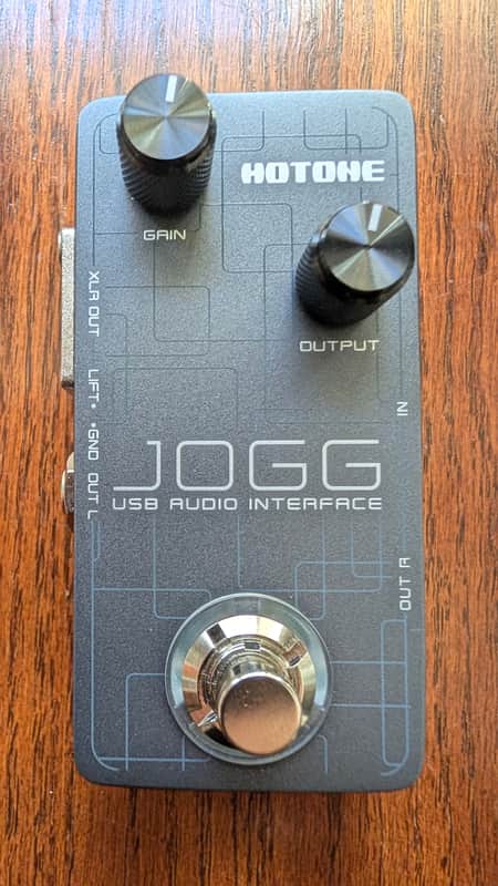 Hotone UA-10 Jogg USB Audio Interface 2020 - Present - Black image 1