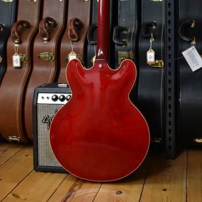 1995 Orville by Gibson ES-335 Cherry – w/HSC & Paperwork, Fujigen, Japan, MIJ, Rare image 6