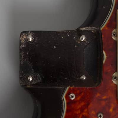 Fender  Jazzmaster Solid Body Electric Guitar (1960), ser. #47491, original brown tolex hard shell case. image 18