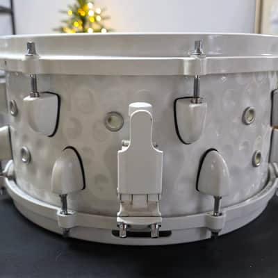 VINNIE PAUL'S PROTOTYPE Golf Ball Snare Drum Hammered Steel DDrum Custom Pantera Drummer Artist Owned Vinnie Paul Home Recording Studio Memorabilia Dime Dimebag Darrell image 6