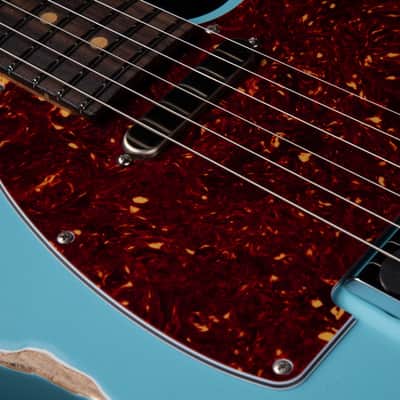 2024 - Suhr Eddie's Guitars Exclusive Roasted Classic T Antique - Daphne Blue image 14