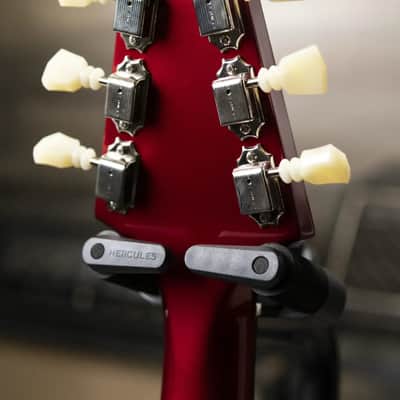 Gibson Custom Shop 1967 Mahogany Flying V Reissue with Maestro Vibrola Electric Guitar - Sparkling Burgundy with Hardshell Case image 7