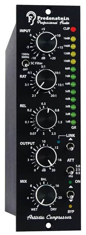 Fredenstein Artistic Comp Single Channel FET Compressor image 1
