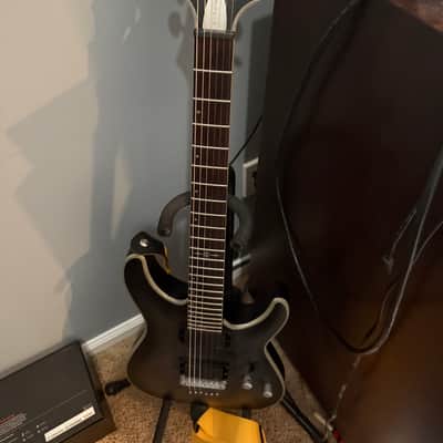 Schecter C-1 Platinum with Ebony Fretboard 2016 - 2020 - Satin Black - Made In Korea image 3