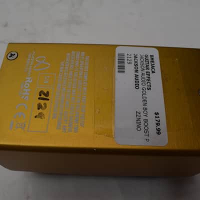 Jackson Audio Golden Boy Overdrive Guitar Effect Pedal image 3