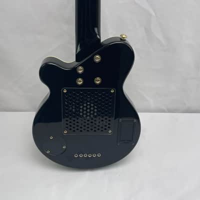 Pignose PGG-259-BK Basswood Body Bolt-On Maple Neck Mini/Travel Built-In Amp 6-String Electric Guitar w/Gig Bag image 4