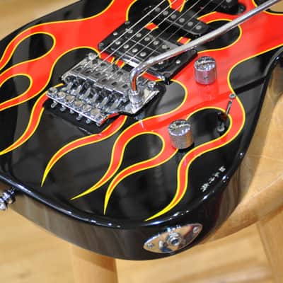 JACKSON Dinky DK2 Hot Rod Flames / 1999 Made In Japan / 9717956 image 4