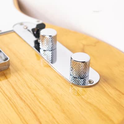 2012 MIJ Fender Telecaster Natural w/ 3-Saddle Bridge, Padded Gigbag image 9