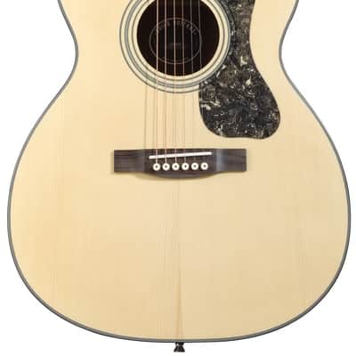 Guild OM-340 Acoustic Guitar - Natural image 2
