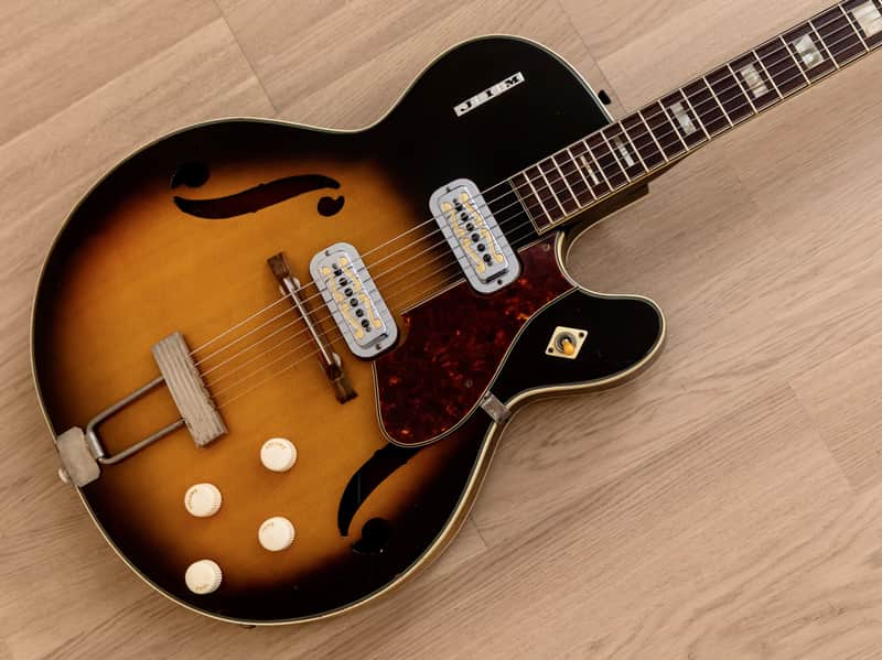 1962 Harmony Meteor H70 Vintage Electric Guitar Sunburst w/ | Reverb