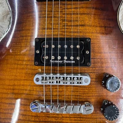 Electra MPC LP Style X350 Single Cutaway Antique Sunburst Electric Guitar + Case image 5