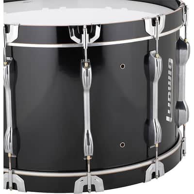 Ludwig Ultimate Marching Bass Drum - Black Regular 26 in. image 3