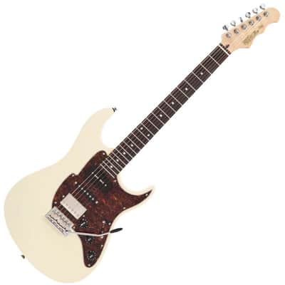 Fret-King FKV6GW Corona 'GW' Geoff Whitehorn, Vintage White image 1