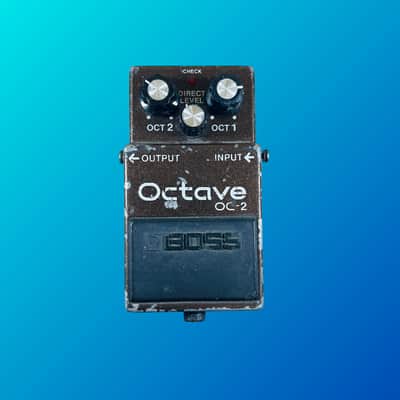 Boss OC-2 Octave (Black Label) 1989 - 1997 Brown