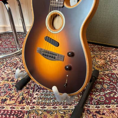 Fender Acoustasonic Player Tele 2025 - Shadow Burst image 9