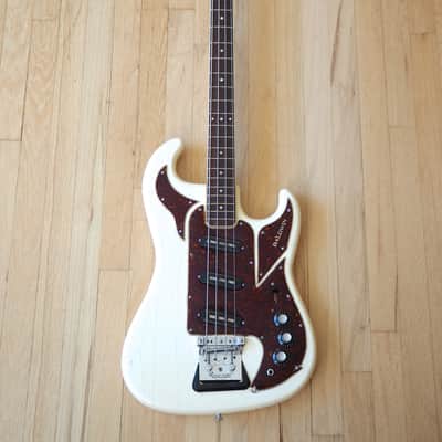 1967 Baldwin Shadows Vintage Electric Bass Guitar Bison Burns Hank Marvin w/ohc image 2