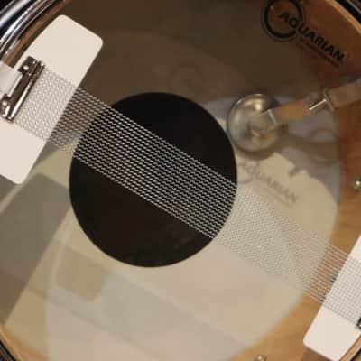 MIJ "Lido Supreme" Blue Sparkle 6-Lug Snare Drum image 6
