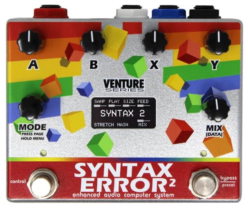 Alexander Pedals Syntax Error 2 - Digital Bitcrusher, Pitch Shifter, Modulation & Fuzz. image 1