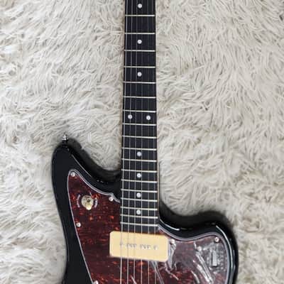 Tagima TW61 BK-DF/TT Offset Electric Guitar w/P90s, Black - B stock - Jazz Mastr image 9