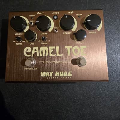 Way Huge WHE209 Camel Toe MkII Triple Overdrive 2016 - 2021 - Brown image 2