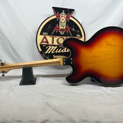 Welson 1960s DS2 Vintage Hollow Body Electric Guitar image 8