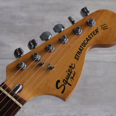 1985 Squier (by Fender Japan) CST-30 JV Series '72 Reissue Stratocaster (Sunburst) image 2
