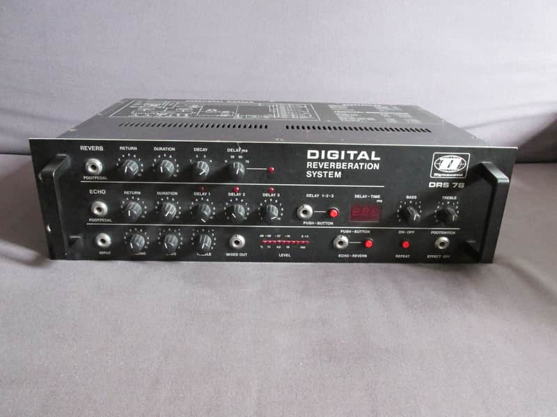 Dynacord DRS 78 vintage digital reverb / delay image 1