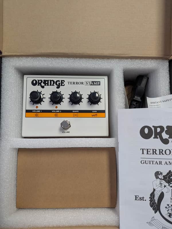 Orange Terror Stamp 20-Watt Pedalboard Guitar Amp 2020 - Present - White image 1