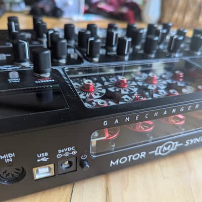Gamechanger Audio Motor Synth Electro-Mechanical Desktop Synthesizer 2020 - 2022 - Black image 7