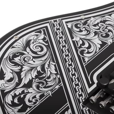 Schecter Avenger FR Przym Palladium Gloss Black image 9