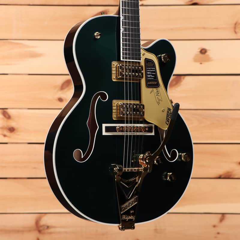 Gretsch Nashville Hollow Body with String-Thru Bigsby - Cadillac Green - JT24072474 image 1