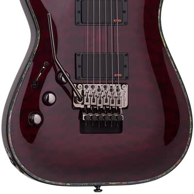 Schecter Hellraiser C-1 FR LH Black Cherry image 1