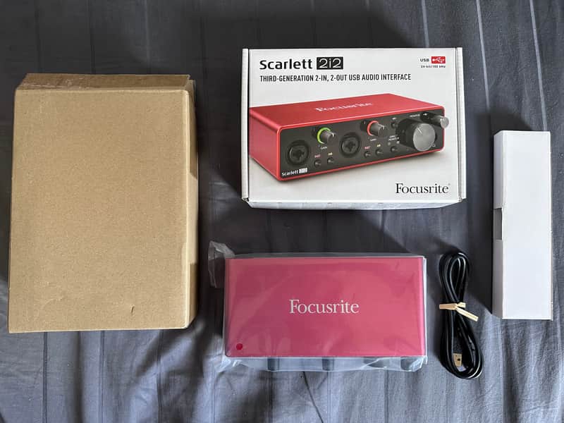 Focusrite Scarlett 2i2 3rd Gen USB Audio Interface