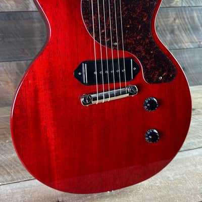Gibson Les Paul Junior Doublecut W/Tortoise Pickguard - Vintage Cherry 221850033 image 2