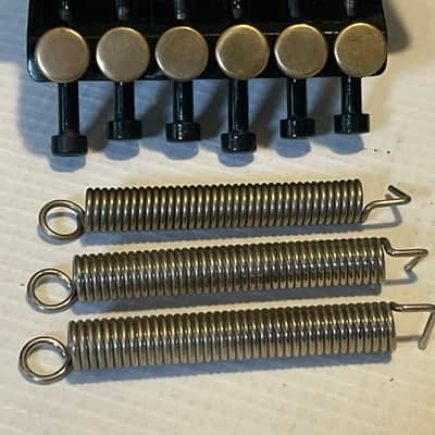 1985 Era Original Floyd Rose Made in Germany Black Tremolo Bridge Vibrato image 3