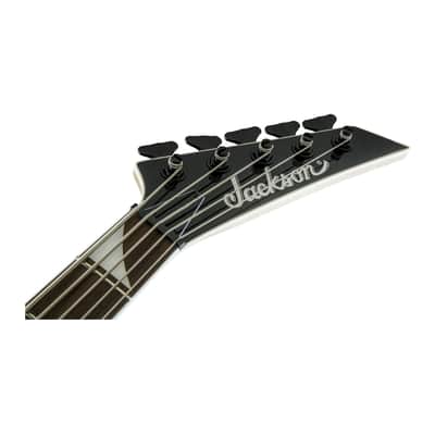 Jackson JS Series 5-String Concert Bass JS3VQ, Transparent Red Burst, Amaranth Fingerboard image 8