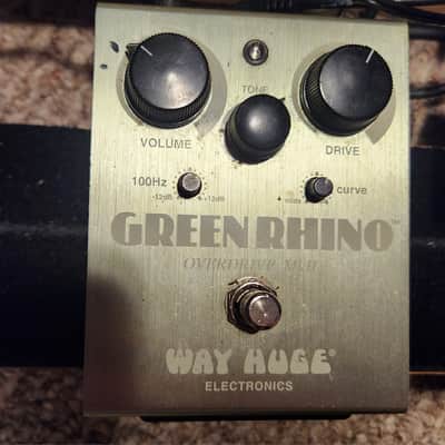Way Huge WHE202 Green Rhino Overdrive MkII 2011 - 2019 - Green image 1