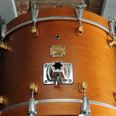 RARE Yamaha Maple Custom - natural vintage 20"x14 Bass Drum image 14