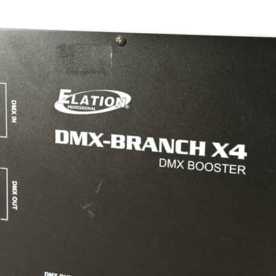 Elation DMX-Branch/4 4-Way 3-pin and 5-pin DMX Distributor CG011S4 image 5