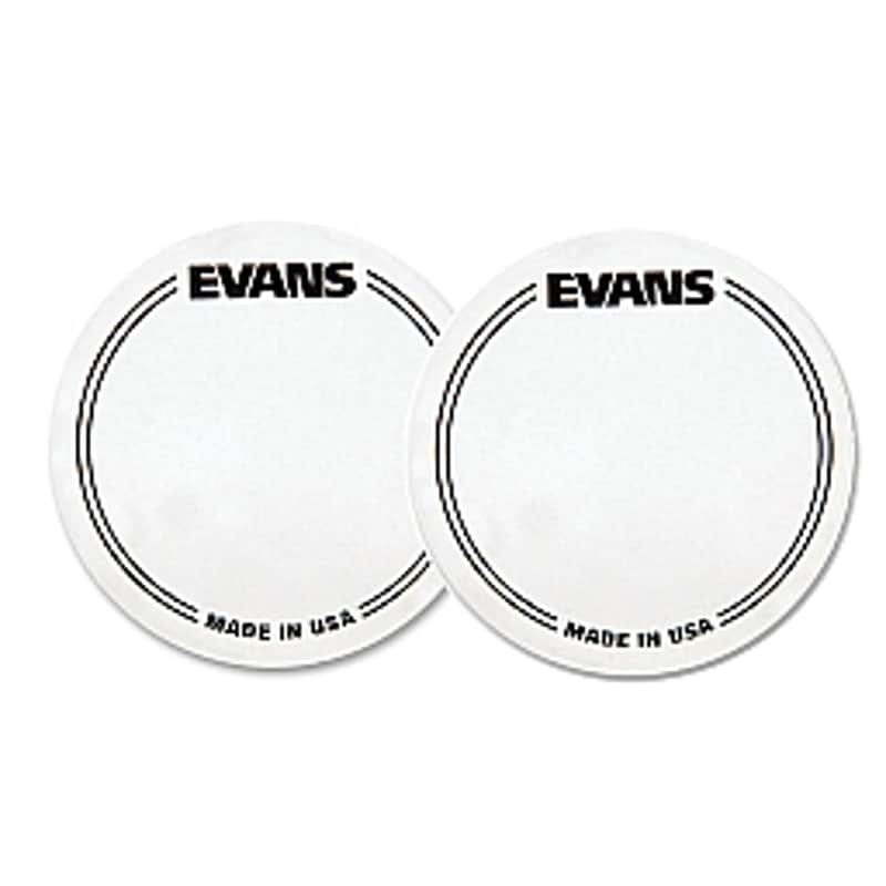 Evans Eq Single Pedal Patch, Clear Plastic, Eqpc1, 2 Pack imagen 1
