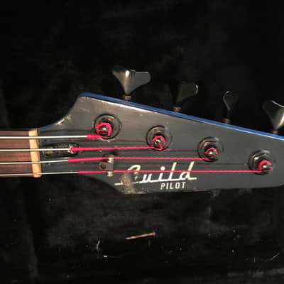 Guild usa Pilot bass 1980s Blue image 2