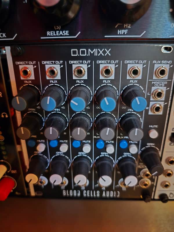 Blood Cells Audio D.O.Mixx 5 channel mixer 2010s - Black image 1